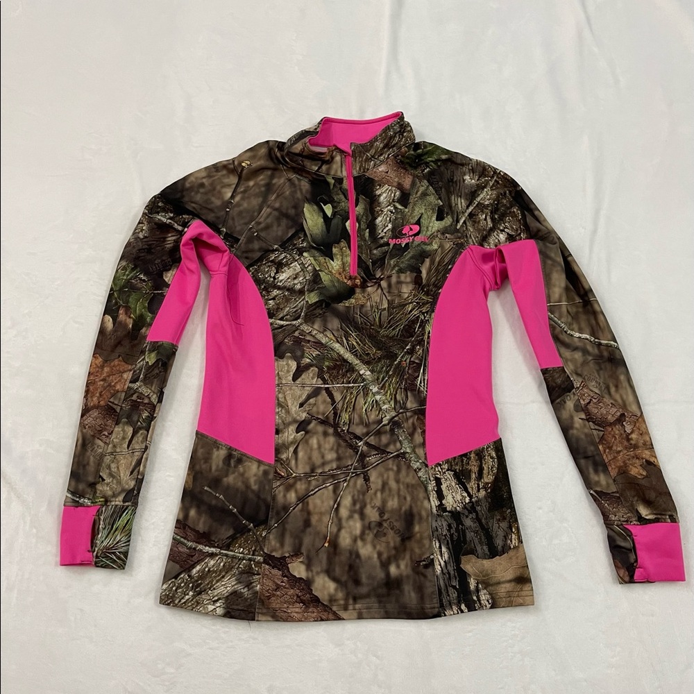 Mossy oak pink camo jacket